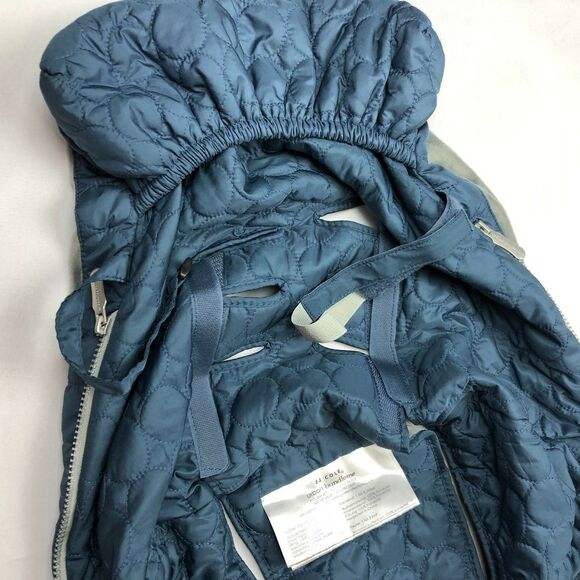 JJ Cole Urban Bundle Me Infant BOTTOM ONLY Gray Blue Carrier Cover - Picture 2 of 7